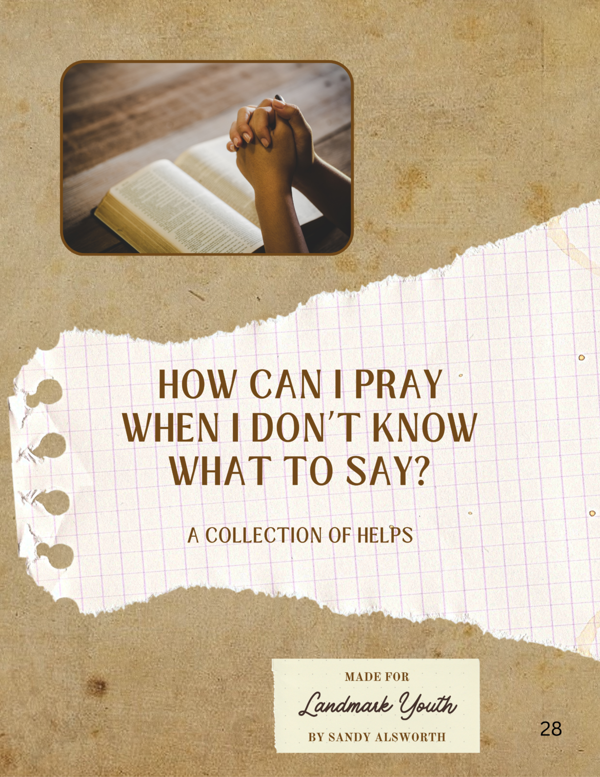 How Can I Pray When I Don’t Know What to Say?